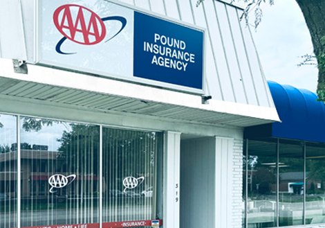 Patrick Pound Insurance Agency Signage